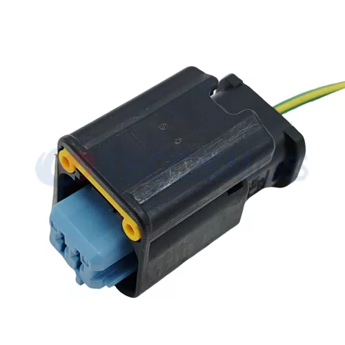 2-Pin Female Auto Parts Sealed Waterproof Automotive Wiring Harness Connector 1801176-4 Copper ABS for Wire Connections - image 5